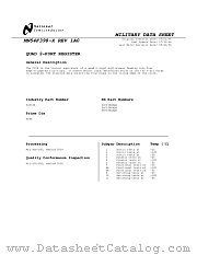 54F398DMQB datasheet pdf National Semiconductor