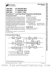 LMX1602TMX datasheet pdf National Semiconductor