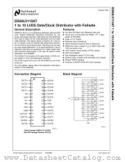 DS90LV110ATMTX datasheet pdf National Semiconductor