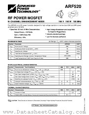 ARF520 datasheet pdf Advanced Power Technology