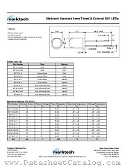 MT4118-0 datasheet pdf Marktech Optoelectronics