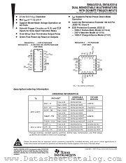 SN74LV221ADBR datasheet pdf Texas Instruments