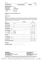 TFS286 datasheet pdf Vectron