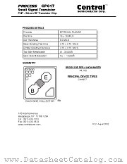 CP617 datasheet pdf Central Semiconductor