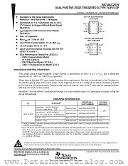 SN74AUC2G79YEPR datasheet pdf Texas Instruments