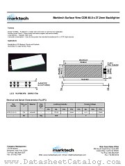 MTBL2125-G datasheet pdf Marktech Optoelectronics