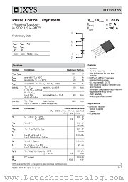 FCC21-12IO datasheet pdf IXYS