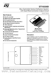 STV9306B datasheet pdf ST Microelectronics