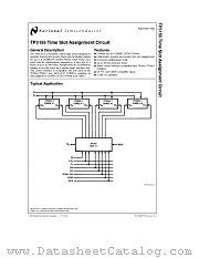 TP3155N datasheet pdf National Semiconductor