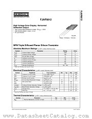 FJAF6812TU datasheet pdf Fairchild Semiconductor