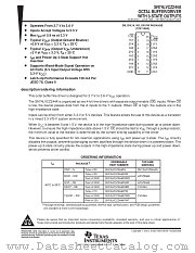 SN74LVCZ244ADW datasheet pdf Texas Instruments