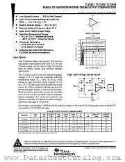 TLV3401CDR datasheet pdf Texas Instruments