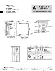 CSF49110 datasheet pdf DAICO Industries