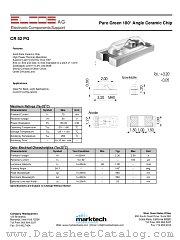CR52PG datasheet pdf Marktech Optoelectronics