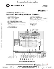 DSP56857 datasheet pdf Freescale (Motorola)