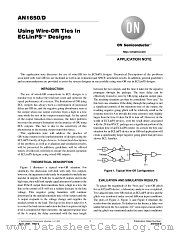 MC100EP105FA datasheet pdf ON Semiconductor
