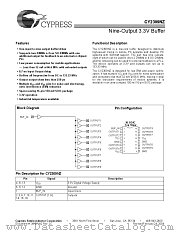 CY2309NZSC-1H datasheet pdf Cypress