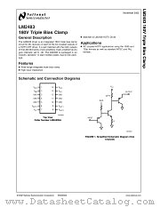 LM2483 datasheet pdf National Semiconductor