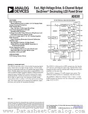 AD8381JST datasheet pdf Analog Devices