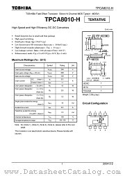 TPCA8010-H datasheet pdf TOSHIBA