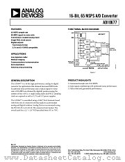 AD10677/PCB datasheet pdf Analog Devices