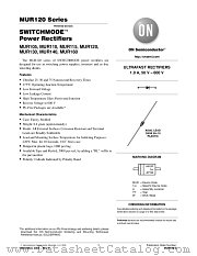 MUR110RL datasheet pdf ON Semiconductor