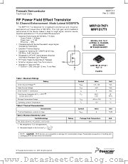 MRF1517T1 datasheet pdf Freescale (Motorola)