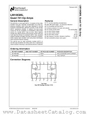 LM148 MD8 datasheet pdf National Semiconductor
