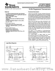 74FCT162652CTPVCT datasheet pdf Texas Instruments