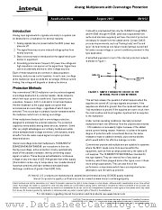 HI-508/883 datasheet pdf Intersil