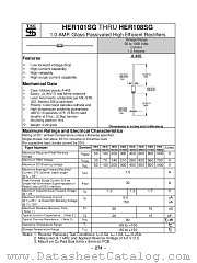 HER108SG datasheet pdf Taiwan Semiconductor