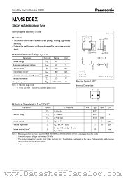 MA4SD05X datasheet pdf Panasonic
