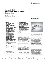 HFBR-1532 datasheet pdf Agilent (Hewlett-Packard)