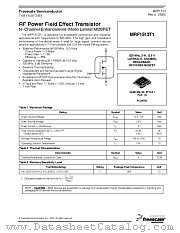 MRF1513T1 datasheet pdf Freescale (Motorola)