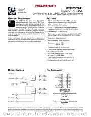 ICS87339-11 datasheet pdf Texas Instruments