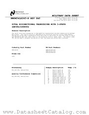 DM54LS245J-MLS datasheet pdf National Semiconductor