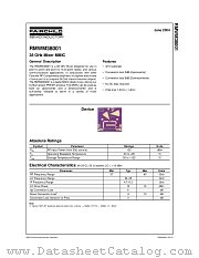 RMWM38001 datasheet pdf Fairchild Semiconductor