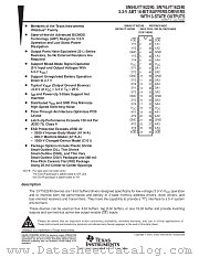 SN74LVT162240DLR datasheet pdf Texas Instruments