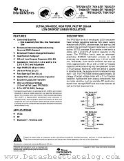 TPS79325DBVREP datasheet pdf Texas Instruments