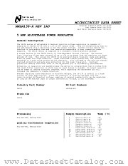 LM138K STEEL datasheet pdf National Semiconductor
