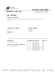 JM38510/33002SCA datasheet pdf National Semiconductor