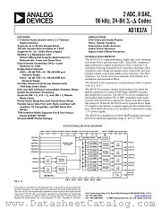 AD1837AASZ datasheet pdf Analog Devices