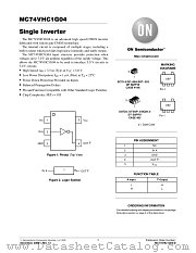 MC74VHC1G04 datasheet pdf ON Semiconductor