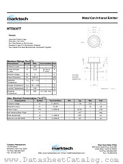 MTE8087T datasheet pdf Marktech Optoelectronics
