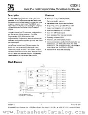 ICS348 datasheet pdf Texas Instruments
