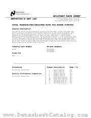 5962-8975401LA(54F646SDMQB) datasheet pdf National Semiconductor