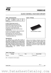 VNQ810-E datasheet pdf ST Microelectronics