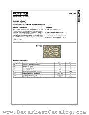RMPA39000 datasheet pdf Fairchild Semiconductor