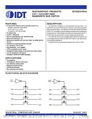 QS3VH244PA8 datasheet pdf IDT