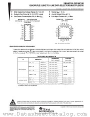 SN74HC158PWT datasheet pdf Texas Instruments